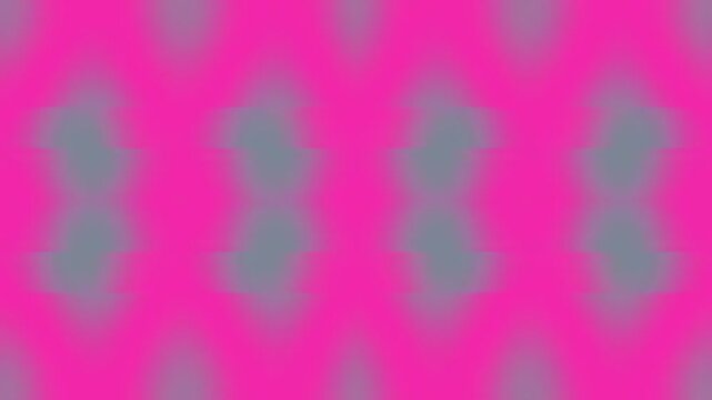 Abstract pink and gray seamless pattern with symmetrical design