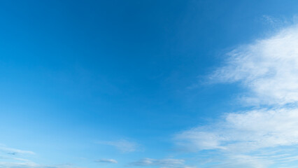 Obraz premium clear blue sky background,clouds with background.
