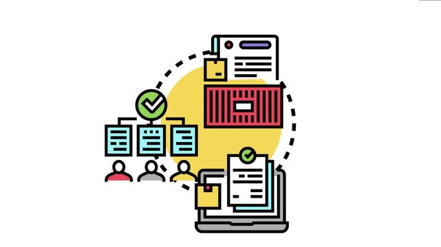 Bulk purchasing logistics system optimizing supply chain processes, managing inventory, and ensuring efficient delivery of goods and materials for businesses using digital tools