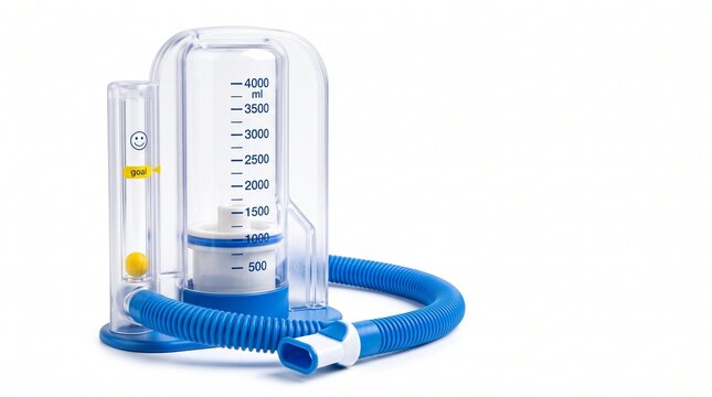 Incentive Spirometer Breathing Exercise for Pulmonary Rehabilitation