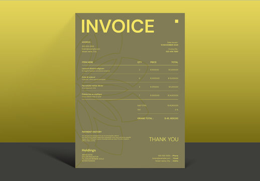 Invoice Template