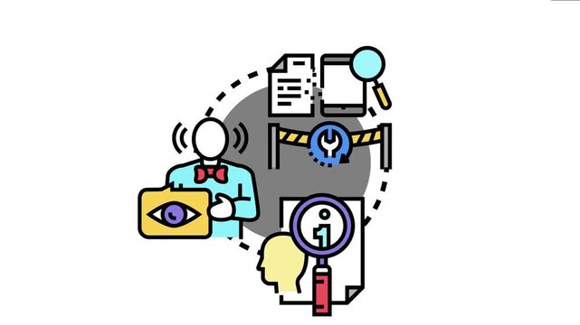 Evidence collection process involving investigation, gathering information, processing data, and analyzing facts for legal cases and prosecution needs, providing forensic support
