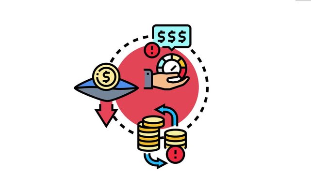 Cautious capital allocation analyzing financial risks, safely investing money, and making careful financial decisions to protect assets and maximize returns in business