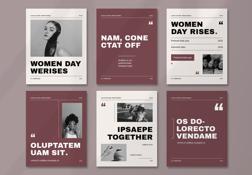 Fashion Social Media Post Layout