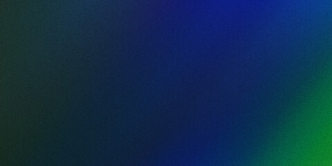 Fototapeta premium Abstract dark blue green gradient texture with fine noise grain finish subtle atmospheric background for digital display.