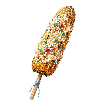  Charred Mexican Elote.svg