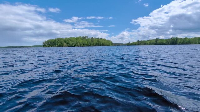Bond Falls Flowage in Ontonagon County Michigan