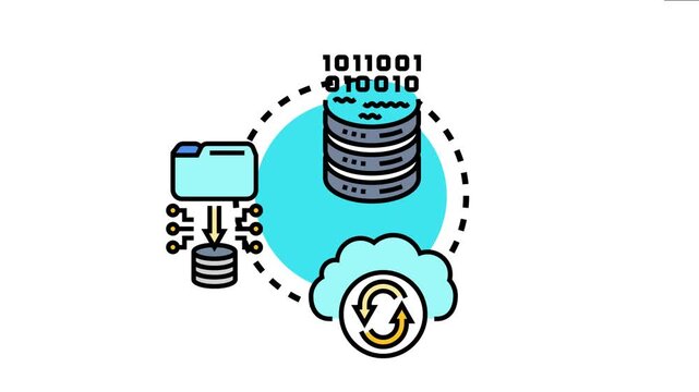 Data architecture concept comparing a structured centralized data warehouse system with a more distributed and flexible federated data lake