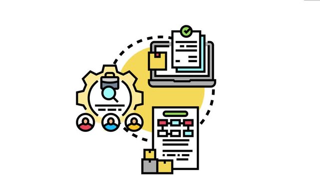 Centralized sourcing strategy concept a unified approach for procurement processes, involving technology, team collaboration, and careful supply chain management