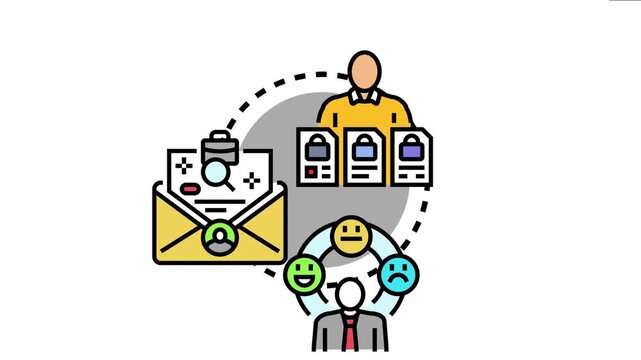 Concept visualizing the process of job interview readiness, including resume preparation, skill evaluation, and managing emotions before an important professional meeting