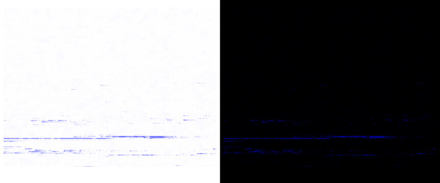 Minimalist abstract horizon line, split screen contrast background, black and white textured digital art