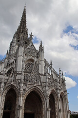 gothic church (saint-maclou) n rouen in normandy in france  © frdric