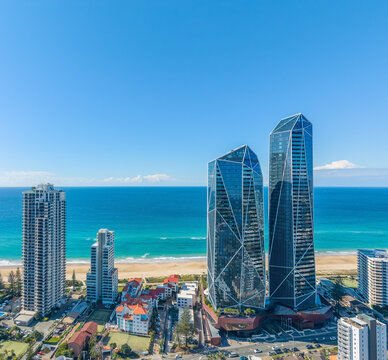 Aerial view of Surfers Paradise