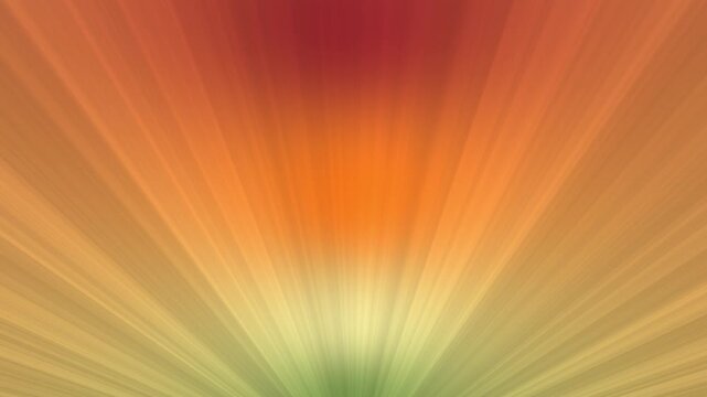 Abstract warm sunburst background light rays 4k animation video. Seamless looping abstract warm glowing ray burst background 4k animation video.