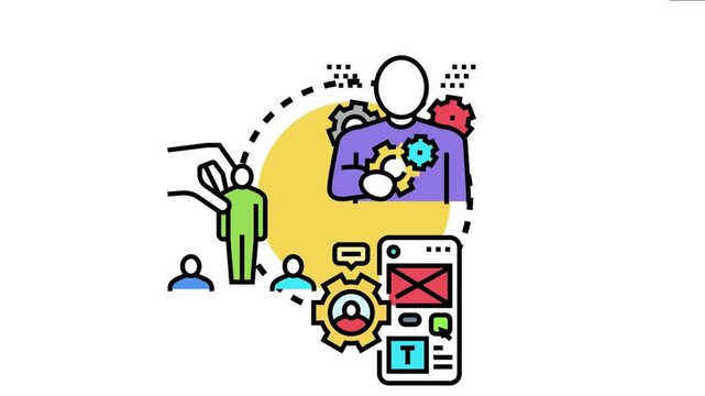 People centered strategy focusing on human experience, developing user friendly interfaces, and prioritizing individuals in business processes for growth and renewal