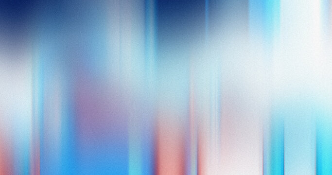 Abstract vertical lines, blue red white, blurred background design