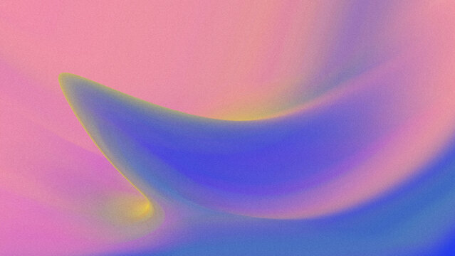 Abstract gradient background, pink blue flowing, modern design element