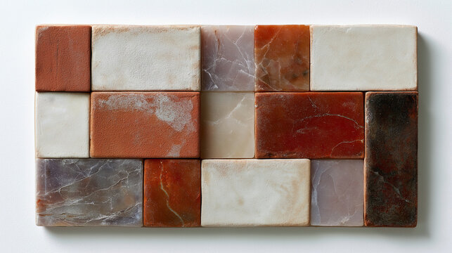 Modern stone tile wall panel