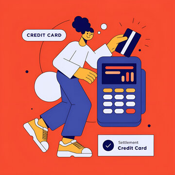 credit card settlement instead of cash settlement