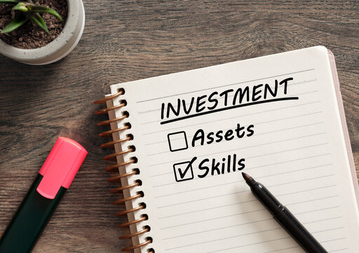 Investment checklist choosing skills over assets