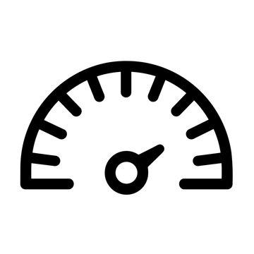 Minimalist feeler gauge measuring tool vector icon