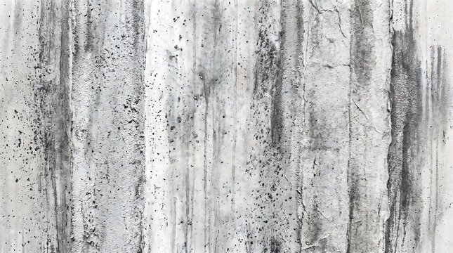Distressed concrete wall texture with vertical lines and dark speckles providing a rough industrial background