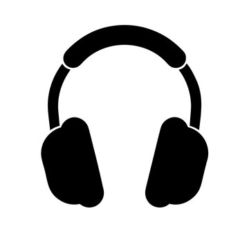 headphones isolated on white background