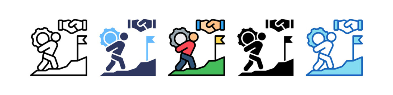 Challenge Acceptance multiple icon