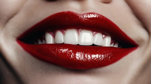 Teeth of a vampire.