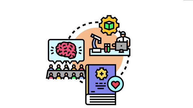 Kaizen improvement workshop developing continuous process optimization for business growth, involving brainstorming, scientific research, and quality management through collaborative effort