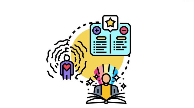 Individuals engaging with information, managing choices, and cultivating emotional intelligence, representing a comprehensive approach to cognitive and personal growth