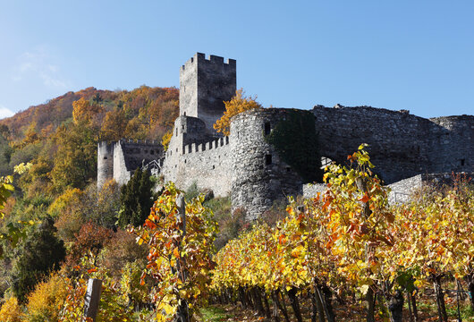 Austria, Lower Austria, Waldviertel, Wachau, Spitz, Hinterhaus castle