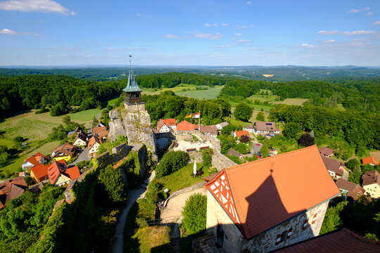 Germany, Bavaria, Franconia, Hohenstein Castel near Kirchsittenbach