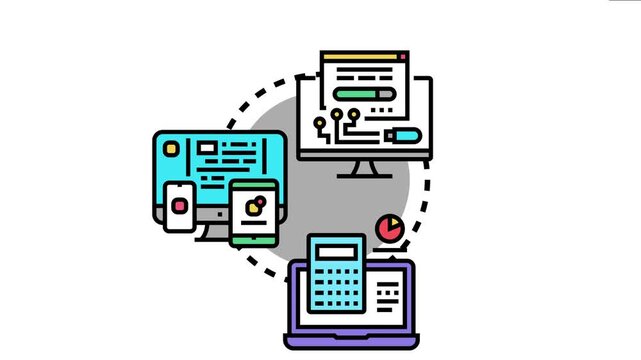 Key value driver concept data processing across interconnected digital devices, optimizing analytics and strategic management for business growth
