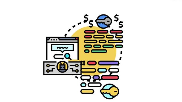 Keyword ranking strategy conceptualizing the process of analyzing, optimizing, and monetizing search engine terms for digital marketing and content visibility