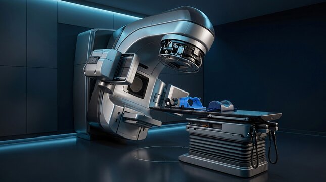 Linear Accelerator Machine for Radiation Oncology Treatment in a Medical Clinic