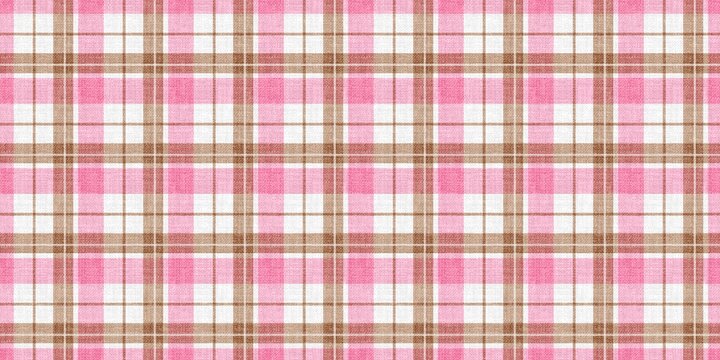 Pink plaid pattern. Traditional scottish checkered background. Seamless tartan pattern for spring, autumn or winter design.