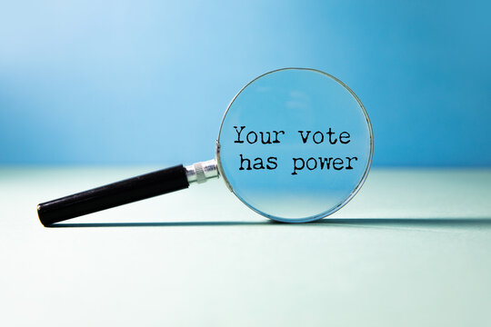 Your vote has power text
