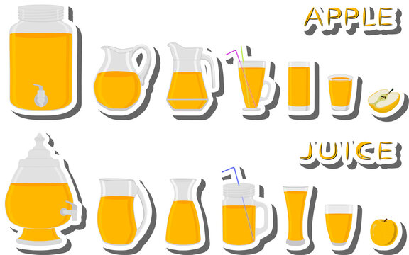 big kit different types glassware, apple jugs various size