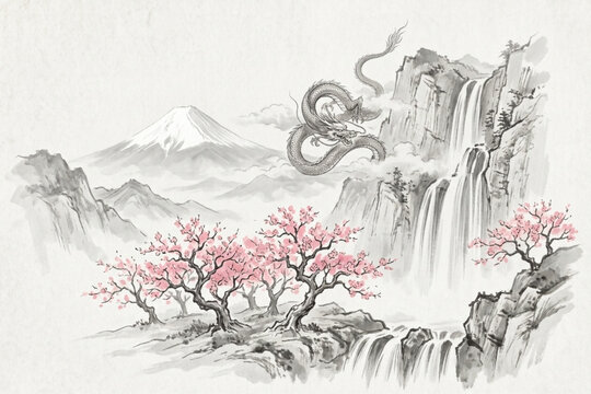 山水画 Images – Browse 1,993 Stock Photos, Vectors, and Video