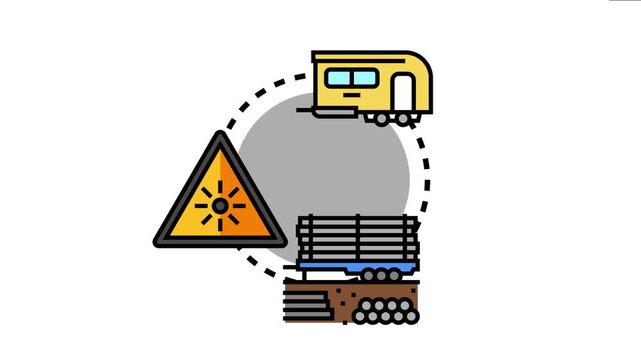 Vehicle operator faces a challenging driving situation with limited rear visibility from the driver seat, highlighting safety concerns about potential hazards