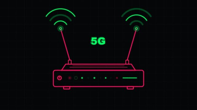 5G wireless router network