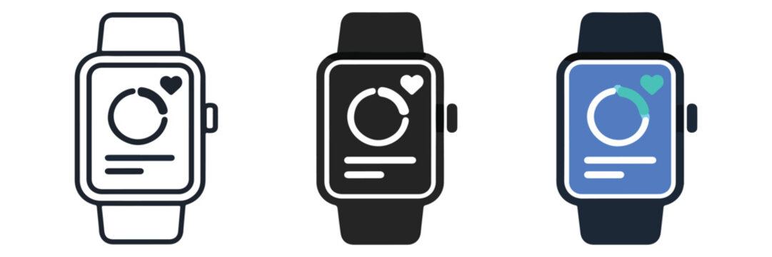Smart Watch Wearable Technology Icon