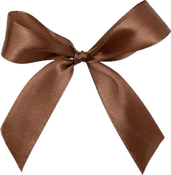 Brown Luxury Festive Gift Ribbon Bow