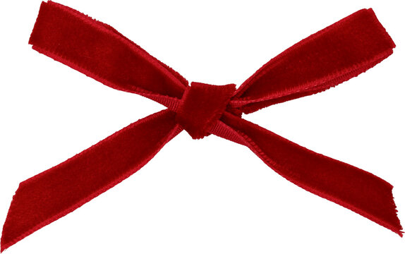 Red Festive Gift Ribbon Bow