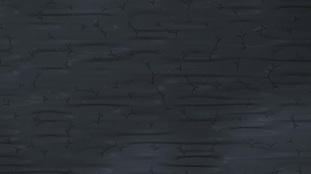 Dark abstract background with geometric patterns. 2d animation