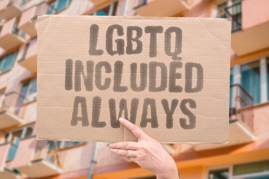 "LGBTQ included always" CSE affirms all sexual orientations. LGBTQ. INCLUSION. ORIENTATION. IDENTITY. AFFIRM.