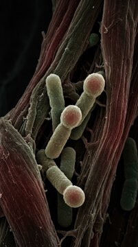 Bacterial pathogen entity: tetanus disease, lockjaw symptom, Clostridium bacillus, trismus muscle, opisthotonos spasm, microbe shape, germ agent, toxin produce, infection cause, medical science.