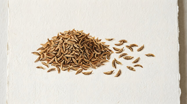 cumin seeds illustration