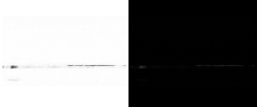 Minimalist black and white split screen background, abstract dual contrast texture, simple monochrome graphic design template